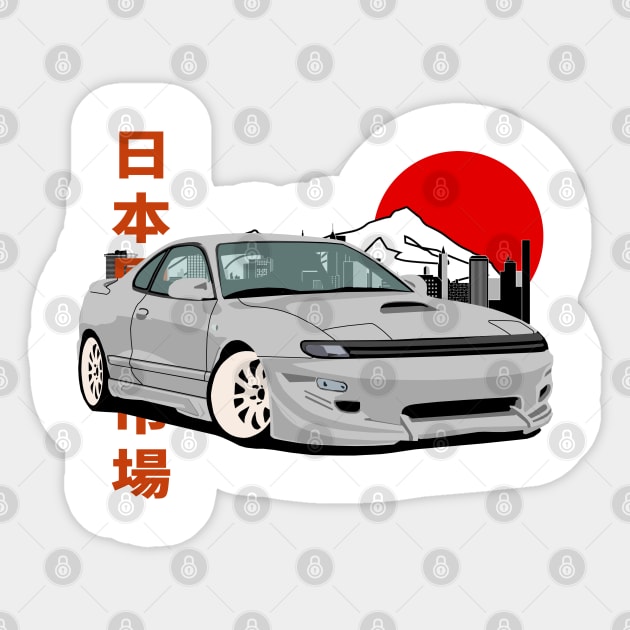 Toyota Celica gts st185 Sticker by Rebellion Store